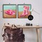 Stupell Industries Pink Theme Cowgirl Fashion 2pc Framed Giclee Wall Art Set Design by Grace Popp